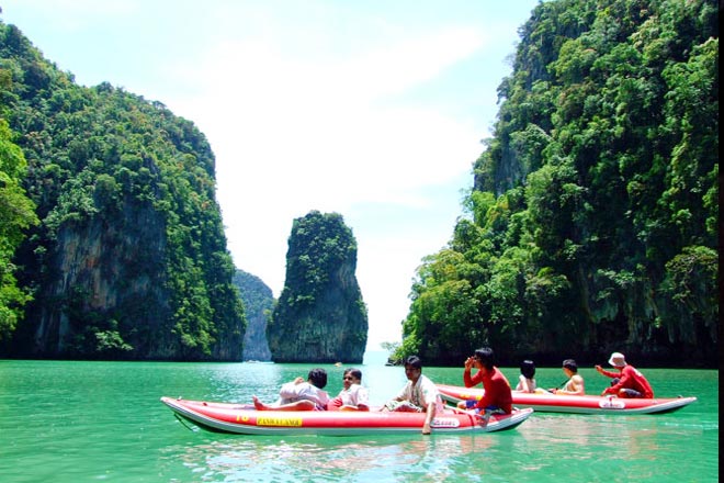 Phang Nga Sea Canoe Big Boat