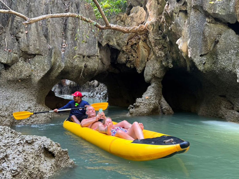 Twilight Sea Canoe at Phang Nga Bay