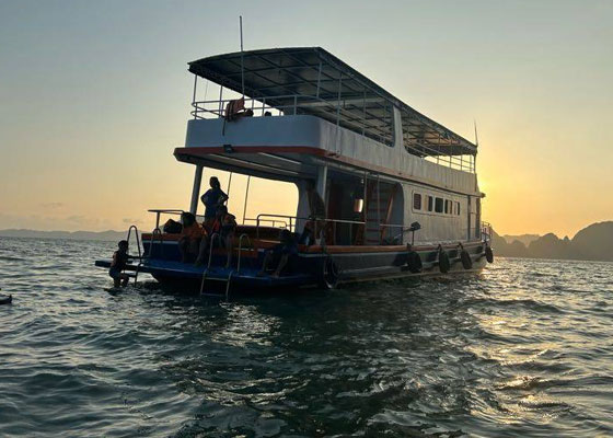 Twilight Sea Canoe at Phang Nga Bay