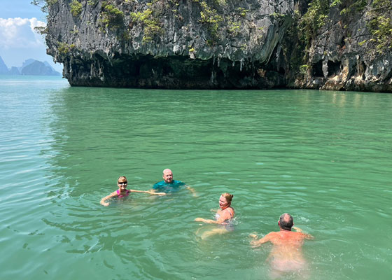 Twilight Sea Canoe at Phang Nga Bay