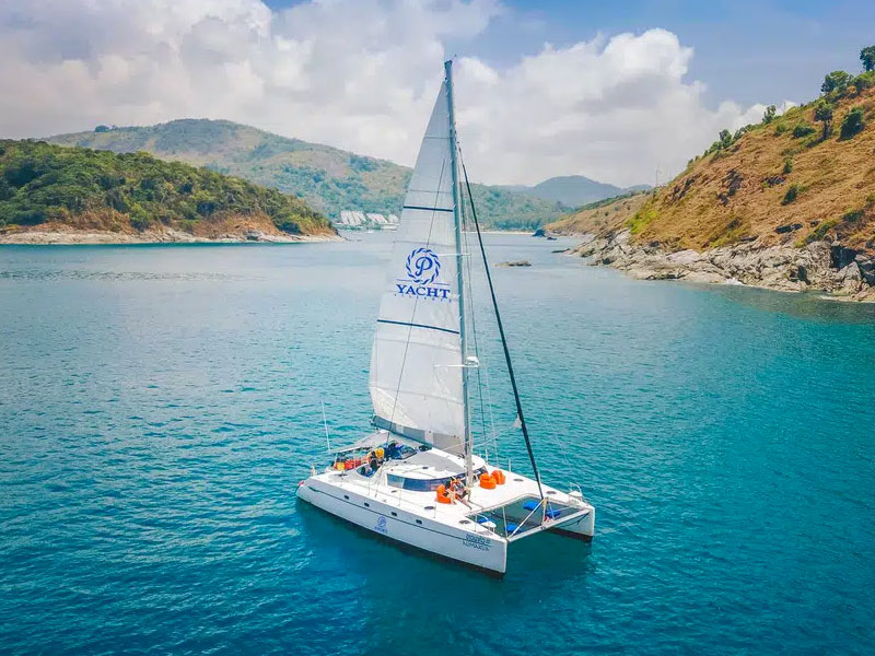 Private Catamaran to Coral and Raya Islands