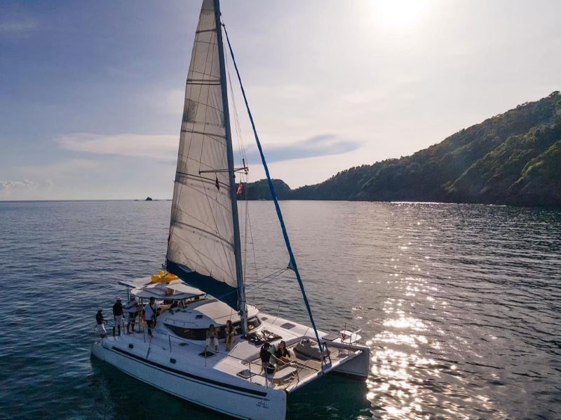 Private Catamaran to Phang Nga Bay