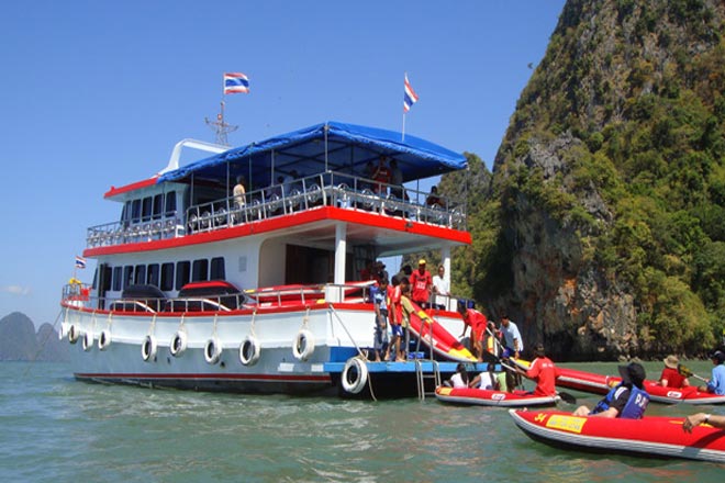 phang nga bay boat tour from phuket